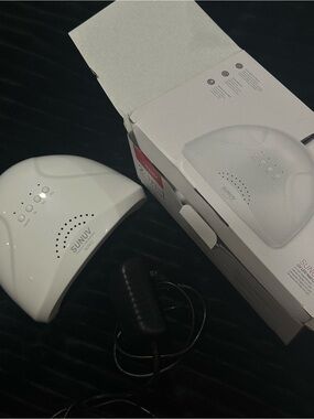 SUNUV White UV/LED Nail Lamp – Fast Curing Gel Dryer